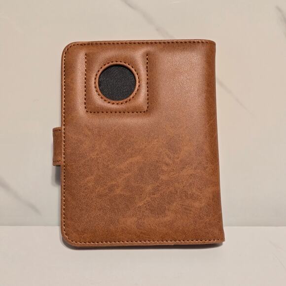 Pascacoo Passport Holder Wallet with RFID Blocking Passport Cover Brown NIP - Picture 2 of 4
